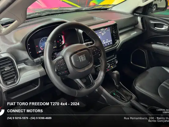 FIAT-TORO-1.3 TURBO 270 FLEX FREEDOM AT6 FIAT-TORO-2024