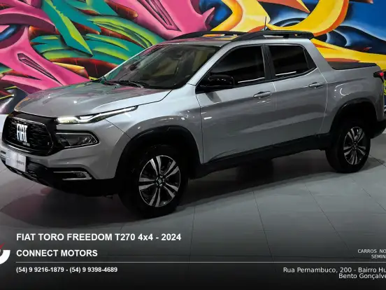 FIAT-TORO-1.3 TURBO 270 FLEX FREEDOM AT6 FIAT-TORO-2024