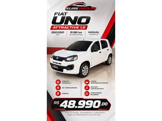 FIAT UNO 1.0 FIRE FLEX ATTRACTIVE MANUAL