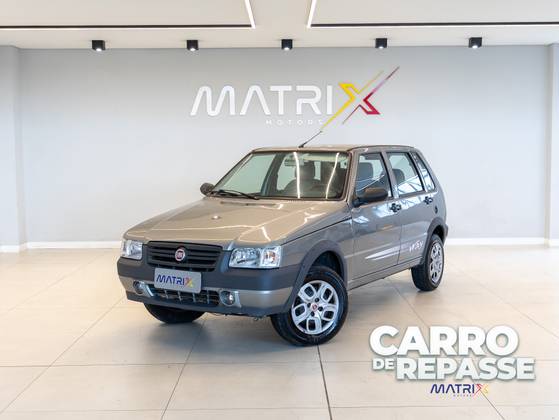 FIAT UNO 1.0 MPI MILLE WAY ECONOMY 8V FLEX 4P MANUAL