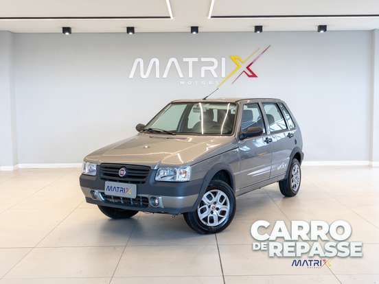 FIAT-UNO-1.0 MPI MILLE WAY ECONOMY 8V FLEX 4P MANUAL FIAT-UNO-2009