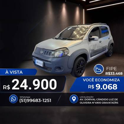 FIAT UNO 1.4 EVO WAY 8V FLEX 4P MANUAL