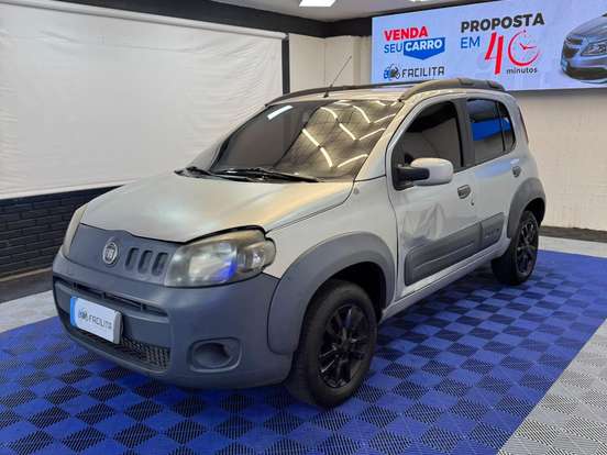 FIAT-UNO-1.4 EVO WAY 8V FLEX 4P MANUAL FIAT-UNO-2011