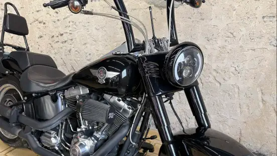 HARLEY-DAVIDSON-FAT BOY FLSTF HARLEY-DAVIDSON-FAT BOY FLSTF-2012
