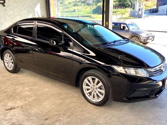 HONDA-CIVIC-1.8 LXS 16V FLEX 4P AUTOMÁTICO HONDA-CIVIC-2013