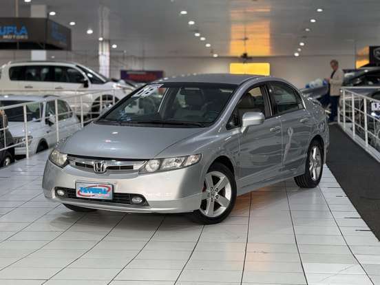 HONDA-CIVIC-1.8 LXS 16V FLEX 4P AUTOMÁTICO HONDA-CIVIC-2008