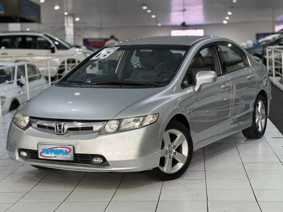 HONDA-CIVIC-1.8 LXS 16V FLEX 4P AUTOMÁTICO HONDA-CIVIC-2008