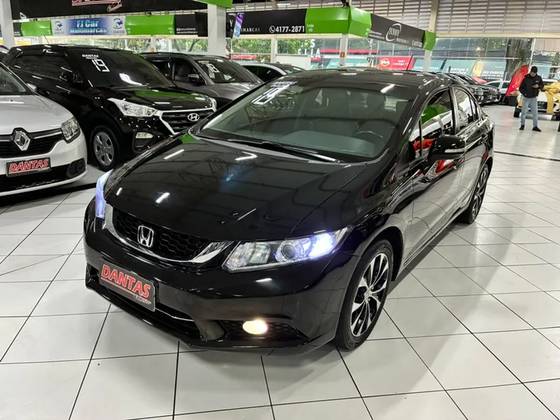 HONDA CIVIC 2.0 LXR 16V FLEX 4P AUTOMÁTICO