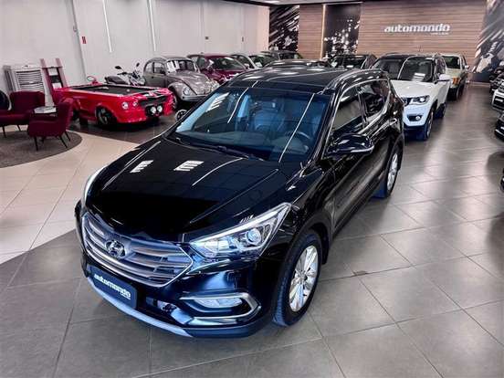 HYUNDAI-SANTA FÉ-3.3 MPFI 4X4 7 LUGARES V6 270CV GASOLINA 4P AUTOMÁTICO HYUNDAI-SANTA FÉ-2017