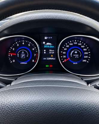 HYUNDAI-SANTA FÉ-3.3 MPFI 4X4 7 LUGARES V6 270CV GASOLINA 4P AUTOMÁTICO HYUNDAI-SANTA FÉ-2013
