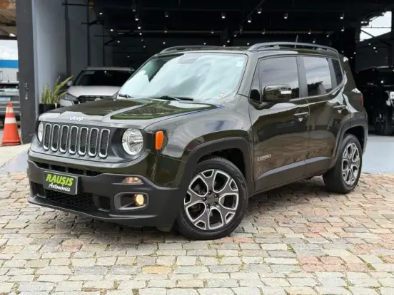 JEEP-RENEGADE-1.8 16V FLEX LONGITUDE 4P AUTOMÁTICO JEEP-RENEGADE-2018