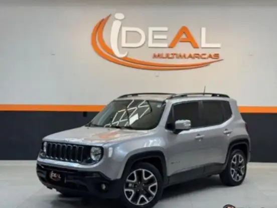 JEEP-RENEGADE-1.8 16V FLEX LONGITUDE 4P AUTOMÁTICO JEEP-RENEGADE-2019