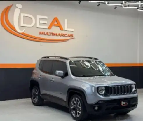 JEEP-RENEGADE-1.8 16V FLEX LONGITUDE 4P AUTOMÁTICO JEEP-RENEGADE-2019