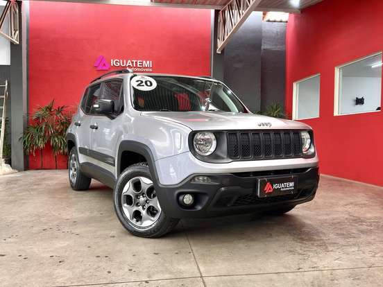 JEEP-RENEGADE-1.8 16V FLEX 4P AUTOMÁTICO JEEP-RENEGADE-2020