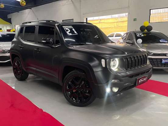 JEEP-RENEGADE-1.8 16V FLEX LONGITUDE 4P AUTOMÁTICO JEEP-RENEGADE-2021