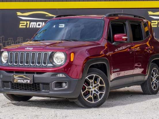JEEP-RENEGADE-1.8 16V FLEX LONGITUDE 4P AUTOMÁTICO JEEP-RENEGADE-2016