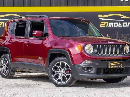 JEEP-RENEGADE-1.8 16V FLEX LONGITUDE 4P AUTOMÁTICO JEEP-RENEGADE-2016