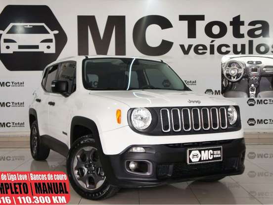 JEEP-RENEGADE-1.8 16V FLEX SPORT 4P MANUAL JEEP-RENEGADE-2015