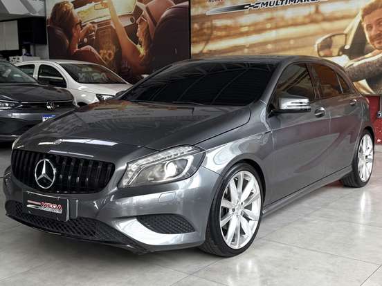 MERCEDES-BENZ-A 200-1.6 TURBO 16V FLEX 4P AUTOMÁTICO MERCEDES-BENZ-A 200-2015