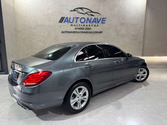 MERCEDES-BENZ-C 180-1.6 CGI 16V TURBO FLEX 4P AUTOMÁTICO MERCEDES-BENZ-C 180-2016