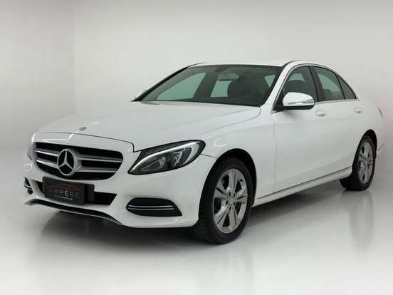MERCEDES-BENZ-C 180-1.6 CGI 16V TURBO GASOLINA 4P AUTOMÁTICO MERCEDES-BENZ-C 180-2015