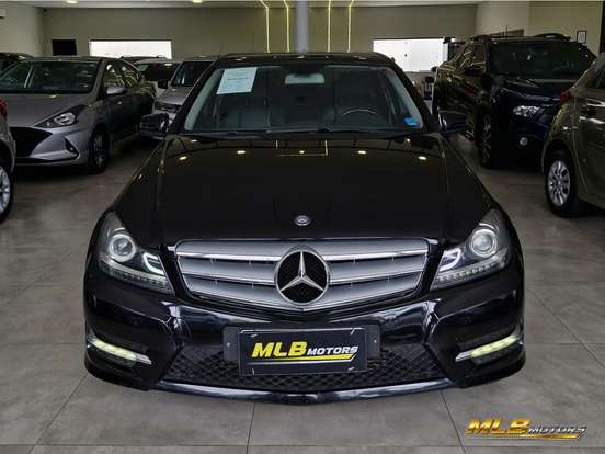 MERCEDES-BENZ-C 180-1.6 CGI SPORT 16V TURBO GASOLINA 4P AUTOMÁTICO MERCEDES-BENZ-C 180-2014