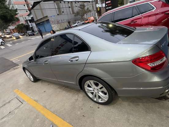 MERCEDES-BENZ-C 200-1.8 CGI AVANTGARDE 16V GASOLINA 4P AUTOMÁTICO MERCEDES-BENZ-C 200-2012