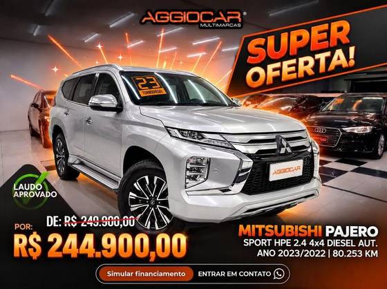 MITSUBISHI PAJERO SPORT 2.4 16V MIVEC TURBO DIESEL HPE AWD AUTOMÁTICO