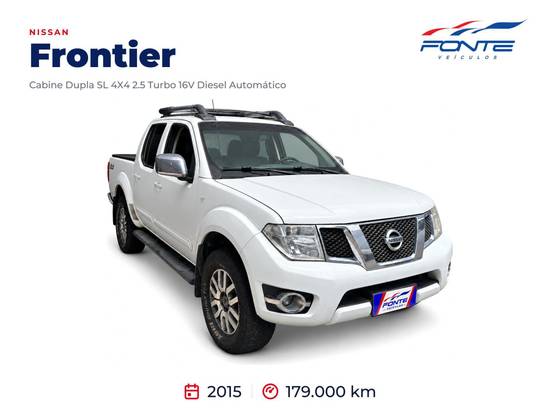 NISSAN FRONTIER 2.5 SL 4X4 CD TURBO ELETRONIC DIESEL 4P AUTOMÁTICO