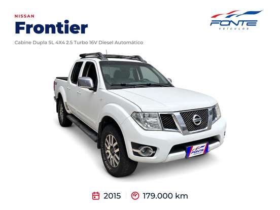 NISSAN-FRONTIER-2.5 SL 4X4 CD TURBO ELETRONIC DIESEL 4P AUTOMÁTICO NISSAN-FRONTIER-2015