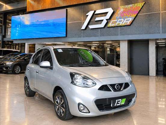 NISSAN-MARCH-1.6 SL 16V FLEX 4P MANUAL NISSAN-MARCH-2016