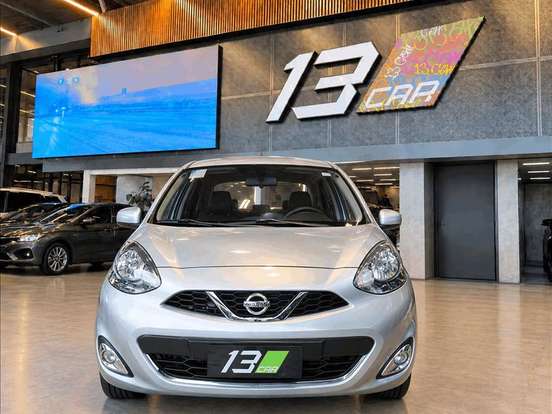 NISSAN-MARCH-1.6 SL 16V FLEX 4P MANUAL NISSAN-MARCH-2016