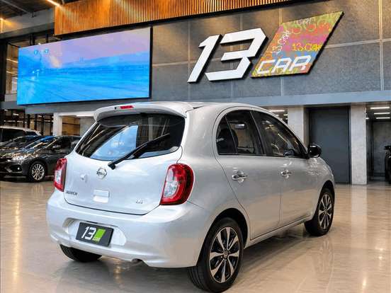 NISSAN-MARCH-1.6 SL 16V FLEX 4P MANUAL NISSAN-MARCH-2016
