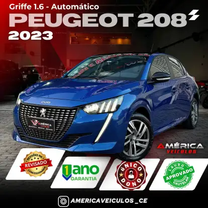 PEUGEOT-208-1.6 16V FLEX GRIFFE AT6 PEUGEOT-208-2023