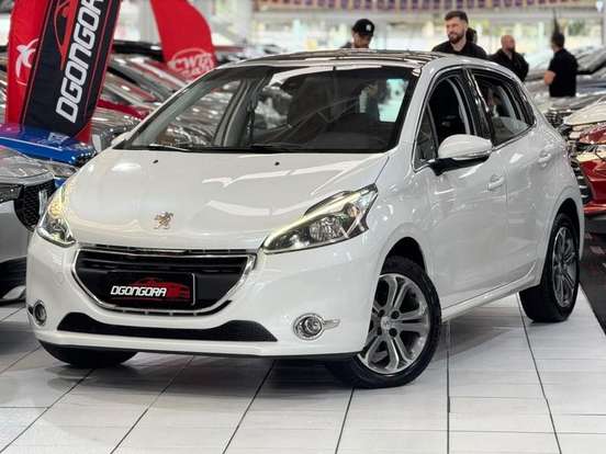 PEUGEOT-208-1.6 GRIFFE 16V FLEX 4P AUTOMÁTICO PEUGEOT-208-2014