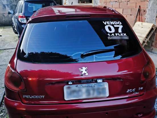 PEUGEOT-206-1.4 PRESENCE 8V FLEX 4P MANUAL PEUGEOT-206-2006