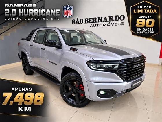 RAM RAMPAGE 2.0 HURRICANE 4 TURBO GASOLINA R/T 4X4 AUTOMÁTICO