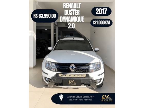 RENAULT DUSTER 2.0 DYNAMIQUE 4X2 16V FLEX 4P AUTOMÁTICO