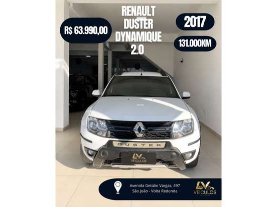 RENAULT-DUSTER-2.0 DYNAMIQUE 4X2 16V FLEX 4P AUTOMÁTICO RENAULT-DUSTER-2016