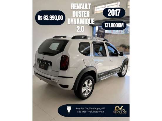 RENAULT-DUSTER-2.0 DYNAMIQUE 4X2 16V FLEX 4P AUTOMÁTICO RENAULT-DUSTER-2016