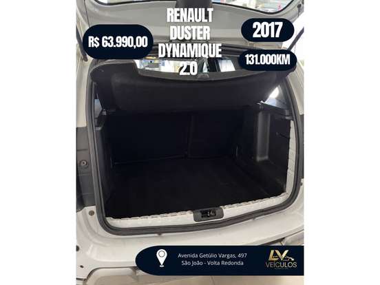 RENAULT-DUSTER-2.0 DYNAMIQUE 4X2 16V FLEX 4P AUTOMÁTICO RENAULT-DUSTER-2016