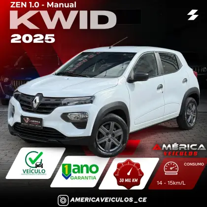 RENAULT KWID 1.0 12V SCE FLEX ZEN MANUAL