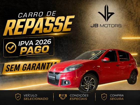 RENAULT SANDERO 1.6 EXPRESSION 8V FLEX 4P MANUAL