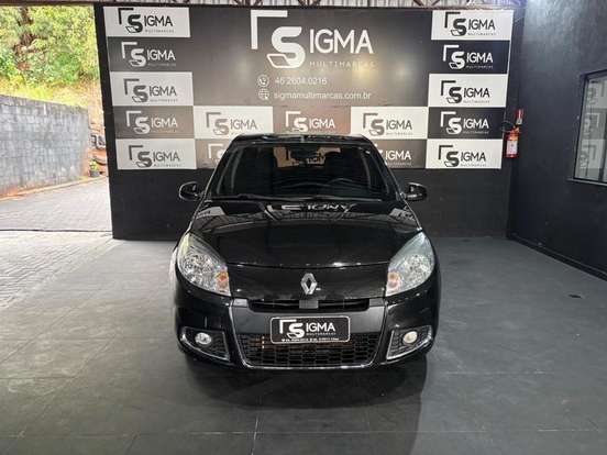 RENAULT-SANDERO-1.6 PRIVILÉGE 16V FLEX 4P AUTOMÁTICO RENAULT-SANDERO-2012