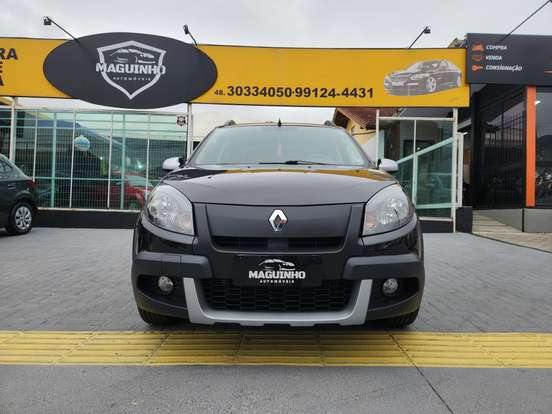 RENAULT-SANDERO-1.6 STEPWAY 16V FLEX 4P AUTOMÁTICO RENAULT-SANDERO-2012