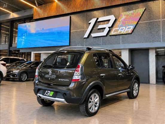 RENAULT-SANDERO-1.6 STEPWAY 16V FLEX 4P AUTOMÁTICO RENAULT-SANDERO-2012