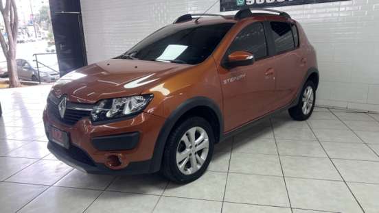 RENAULT-SANDERO-1.6 STEPWAY 8V FLEX 4P AUTOMATIZADO RENAULT-SANDERO-2014