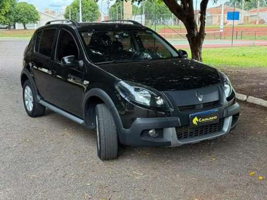 RENAULT-SANDERO-1.6 STEPWAY TWEED 16V FLEX 4P AUTOMÁTICO RENAULT-SANDERO-2014