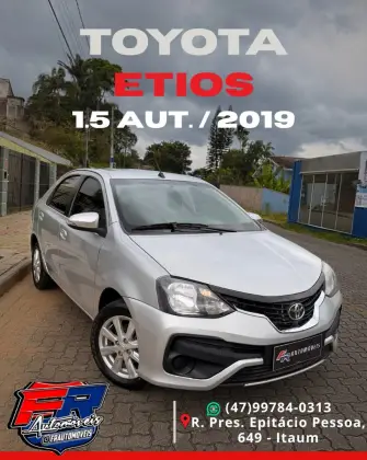 TOYOTA ETIOS 1.5 X PLUS SEDAN 16V FLEX 4P AUTOMÁTICO