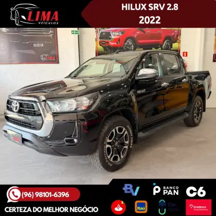 TOYOTA HILUX 2.8 D-4D TURBO DIESEL CD SRV 4X4 AUTOMÁTICO